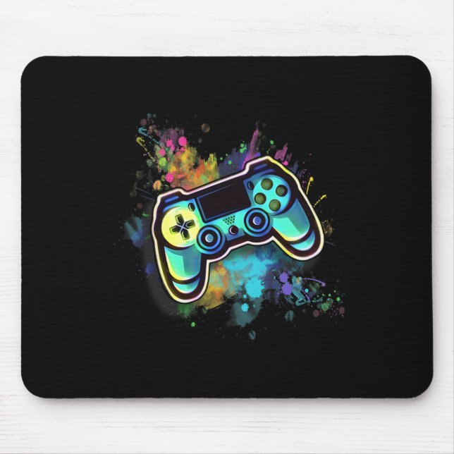 Retro Video Game Controller For Men1  Mouse Pad (Front)