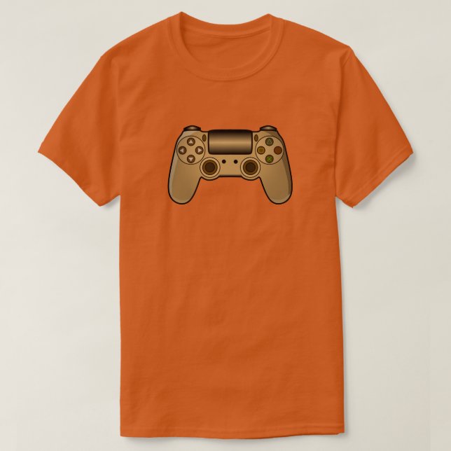 Retro Video Game Controller T-Shirt (Design Front)