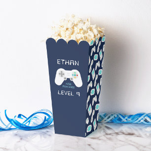 Retro Video Game Theme Personalised Birthday Favour Box