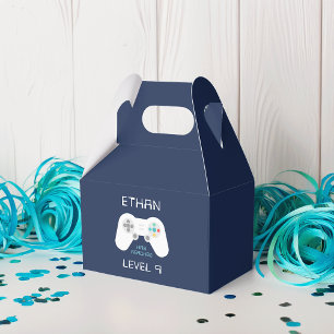 Retro Video Game Theme Personalised Birthday Favour Box