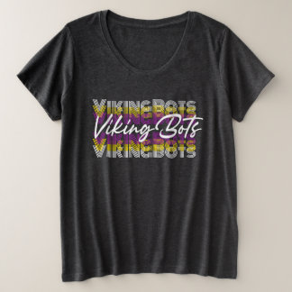 Retro VikingBots- Plus Size Clothing T-Shirt