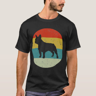 retro vinatge boston terrier T-Shirt