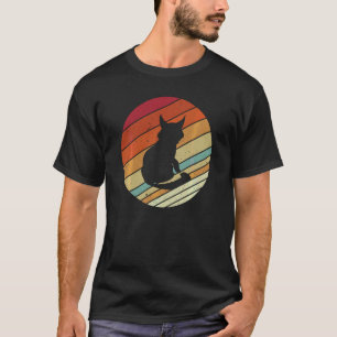 Retro Vinatge Style Cat Maine Coon T-Shirt
