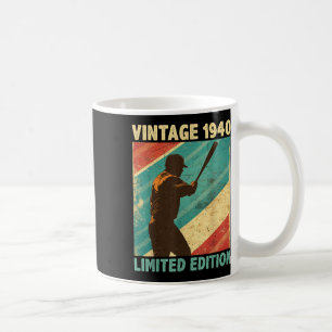 Retro Vintage 1940 Baseball Lover Limited Edition Coffee Mug