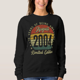 Retro Vintage 1942 August 1942  Edition 80th Birth Sweatshirt