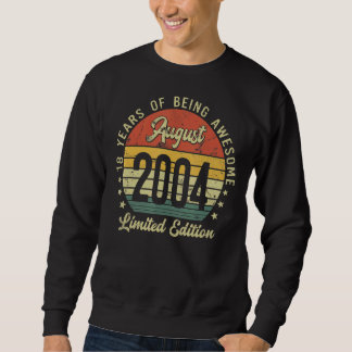 Retro Vintage 1942 August 1942  Edition 80th Birth Sweatshirt