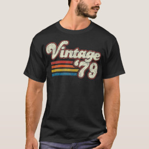 Retro Vintage 1979 Birthday T-Shirt