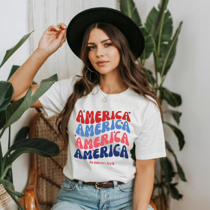 Retro Vintage 4th of July independence day T-Shirt