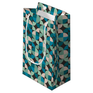 Retro Vintage 60's Pattern Small Gift Bag
