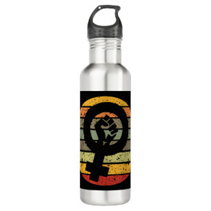 Retro Vintage, 70s 80s 90s Feminist 710 Ml Water Bottle