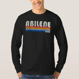 Retro Vintage 70s 80s Style Abilene Kansas T-Shirt
