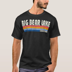 Retro Vintage 70s 80s Style Big Bear Lake, CA T-Shirt