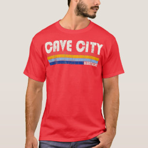 Retro Vintage 70s 80s Style Cave City Kentucky T-Shirt
