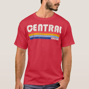 Retro Vintage 70s 80s Style Central Louisiana   2  T-Shirt