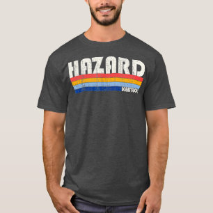 Retro Vintage 70s 80s Style Hazard Kentucky T-Shirt