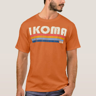 Retro Vintage 70s 80s Style Ikoma, Japan  T-Shirt