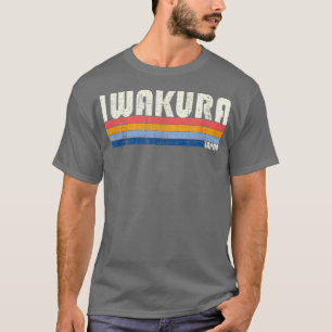 Retro Vintage 70s 80s Style Iwakura, Japan  T-Shirt