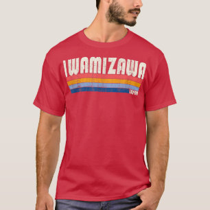 Retro Vintage 70s 80s Style Iwamizawa, Japan T-Shirt