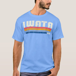 Retro Vintage 70s 80s Style Iwata, Japan  T-Shirt