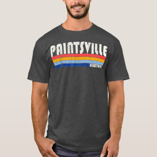 Retro Vintage 70s 80s Style Paintsville Kentucky  T-Shirt