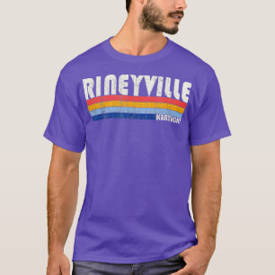 Retro Vintage 70s 80s Style Rineyville Kentucky  T-Shirt