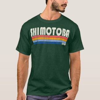 Retro Vintage 70s 80s Style Shimotoba, Japan  T-Shirt