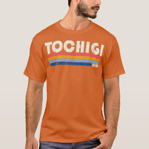Retro Vintage 70s 80s Style Tochigi, Japan T-Shirt