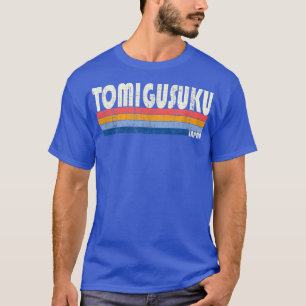 Retro Vintage 70s 80s Style Tomigusuku, Japan  T-Shirt