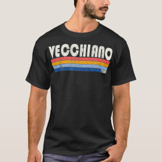 Retro Vintage 70s 80s Style Vecchiano, Italy T-Shirt