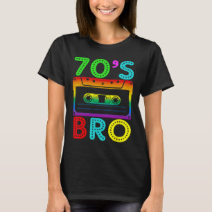 Retro Vintage 70's Bro For Halloween Family Matchi T-Shirt