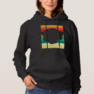 Retro Vintage 70s Labrador Retriever Dog Hoodie