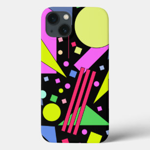 Retro Vintage 80s and 90s Style iPhone 13 Case