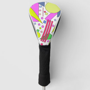 Retro Vintage 80s and 90s Style Golf Head Cover