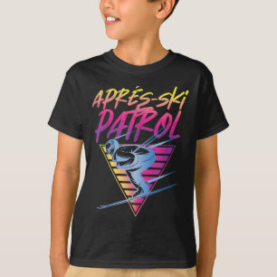 Retro Vintage 80s Apres Ski Patrol T-Shirt