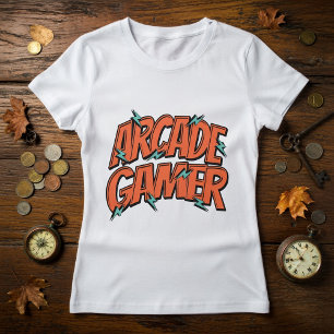 Retro Vintage 80s Arcade Gamer T-Shirt