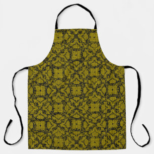 Retro Vintage Aesthetic Background Design 80s, 90s Apron