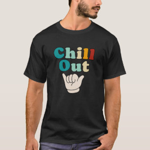 Retro Vintage Aesthetic Chill Out T-Shirt