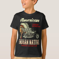 Retro Vintage American Motorcycle Indian for Mexic
