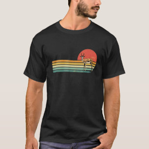 Retro Vintage Antelope Africa Wildlife African Wil T-Shirt