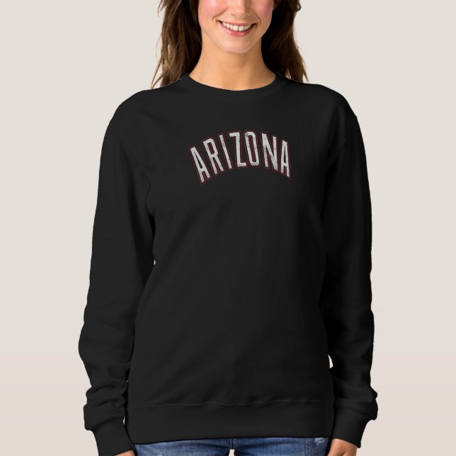 Retro Vintage Arizona State Jersey Varsity Sweatshirt (Front)