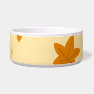 Retro vintage autumn leaves pattern