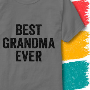Retro Vintage Awesome Grandma Best Grandma Ever T-Shirt