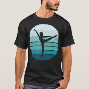 Retro Vintage Ballerina Ballet Dancer Gift T-Shirt