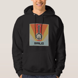 Retro Vintage Banjo Hoodie
