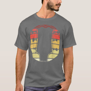 Retro Vintage Bass Guitar Player Guitarist Bassist T-Shirt