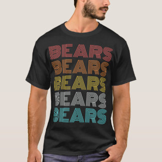 Retro Vintage Bears  T-Shirt
