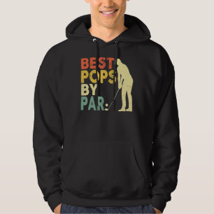 Retro Vintage Best Pops By Par Golf Father's Day F Hoodie