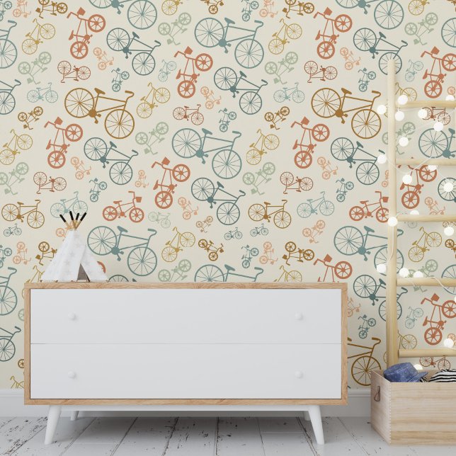 Retro Vintage Bicycle Texture Hipster Background Wallpaper (Creator Uploaded)