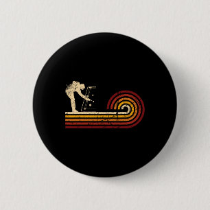 Retro Vintage Billiards Game 8 Ll Pool Player Tour 6 Cm Round Badge