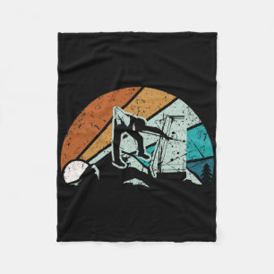 Retro Vintage Billiards Game 8 Ll Pool Player Tour Fleece Blanket